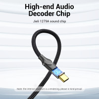 Гибкий переходник-разветвитель VENTION USB-C M/2RCA M - 1.5м BGUHG