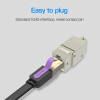Адаптер-соединитель VENTION RJ45 F 8p8c кат. 7 VDD-B04-H