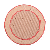 Форма для выпечки кулича МУЛЬТИДОМ Орнамент бумажная, набор 3 шт, диаметр 9 см, высота 9 см МТ8-112