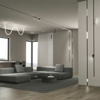 Трековый светильник Elektrostandard Slim Magnetic L03 24W 4200K Link черный a062108