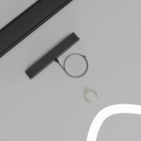 Коннектор для шинопровода Elektrostandard Slim Magnetic Full light черный a062094