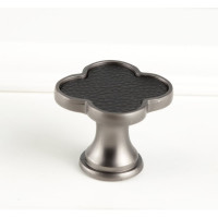 Ручка-кнопка Brante rk.1361.z.knob.grey.black 96 мм графит-черный 107212