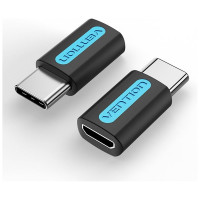 Адаптер-переходник VENTION USB Type C M/ USB 2.0 micro B 5pin F CDXB0