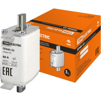 Предохранитель TDM ELECTRIC ппнн-33 габ.00, 80а SQ0713-0007