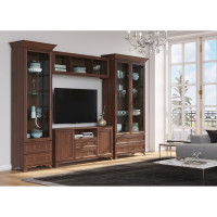 Тумба под ТВ Атмосфера Мирелла Орех Селект 00-00019609