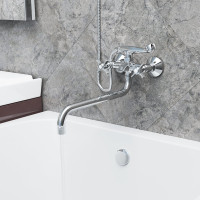 Смеситель для ванны и умывальника MIXLINE 1/2 керамика ML30-021 550782