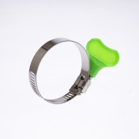 Червячный хомут с пластиковым ключом HG 25-40 мм, 10 шт. 4962022