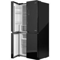Холодильник Centek Total NF 456 л (153 л/303 л) 655x833x1775 мм, стекло, 4 двери CT-1756 Black Glass