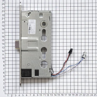 Корпус огнестойкого соленоидного замка Doorlock DL 1901EM/WA/65mm/NO/L левый, без функции антипаник, нормально открытый, 12V-24V AC/DC, PZ72, ZN front 24x235 75470