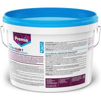 Интерьерная колерованная краска PREMIA CLUB 7 для стен и потолков, моющаяся, цвет озера S 4005-R80B, ведро 2.7 л/4,05 кг О05699