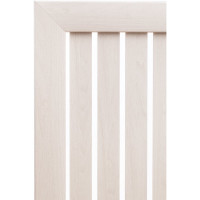 Реечный экран для радиатора Стильный Дом 120x60 см, Ясень белый v530743