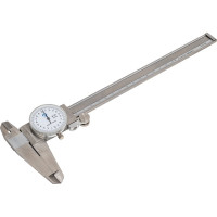 Стрелочный штангенциркуль CNIC 180-313S 0-200 ШЦК-I 0.02, с глубиномером, H-50 мм, нержавеющая сталь 29634