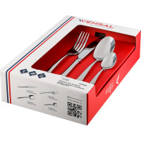 Набор столовых приборов VENSAL 24 предмета, нержавеющая сталь VS2300