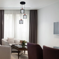 Подвесной светильник ЭЛЕТЕХ Манго 231 черн.муар медь (Плафон 9001) НСБ 01-3x60-167 Е27 [ИМ] 1005405089