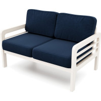 Диван Arsko Бергер М беленый дуб/Atlanta Denim 80543018