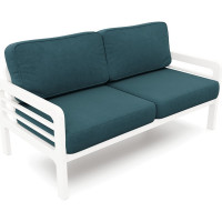 Диван Arsko Бергер Б белая эмаль/Atlanta Ocean 80543007