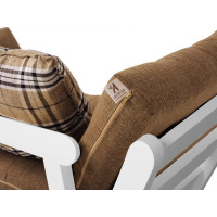 Кушетка Arsko Сламбер белая эмаль/Madagaskar04/Rio01 80543079