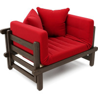 Кушетка Arsko Сламбер венге/Atlanta Red 80543082