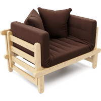 Кушетка Arsko Сламбер сосна/Atlanta Coffee 80543081