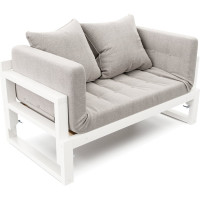 Кушетка Arsko Амбер белая эмаль/Kiton 05 80423925