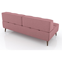 Диван Arsko Нельсон без спинки Atlanta Coral 80543057