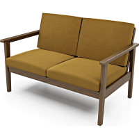 Диван Arsko Лориан М орех/Ultra Mustard 80543030