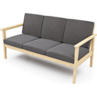 Диван Arsko Лориан Б сосна/Ultra Grey 80543025