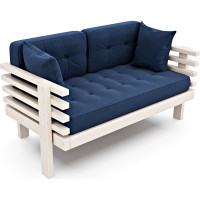 Диван Arsko Стоун-М беленый дуб/Ultra Midnight 80424101