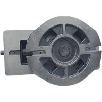 Станочные тиски TORNERI прецизионные поворотные L губок 100 мм, серия QM16100 Swivel 045757