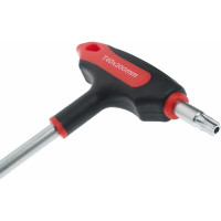 Ключ двусторонний JTC TORX с отверстием и Т-образной рукояткой T40H, 784840 189757