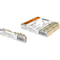 Нулевая шина "n" TDM ELECTRIC 6x9мм 8/1 (8групп/крепеж по центру) инд. стикер SQ0801-0202