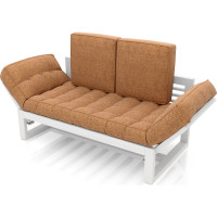 Кушетка Arsko Балтик белая эмаль/Kiton 10 80382236