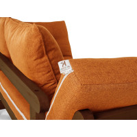 Кушетка Arsko Сламбер BOX орех/Kiton 09 80425832