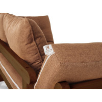 Кушетка Arsko Сламбер BOX орех/Kiton 10 80425833