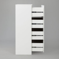 Комод Гуд ЛАКК СИРИУС 4 ящика, 78x41x123 см, белый 2.02.02.060.1