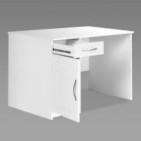 Письменный стол Гуд ЛАКК КАСТОР 1 ящик, 115x65x75 см, белый 2.03.06.030.1