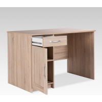 Письменный стол Гуд ЛАКК КАСТОР однотумбовый, 115x65x75 см, бежевый, дуб сонома 2.03.06.030.3