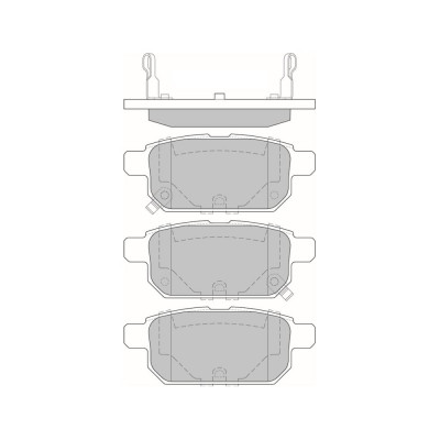 Дисковые тормозные колодки Avantech AV923 104433