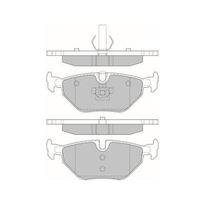 Дисковые тормозные колодки Avantech AV222 1740244