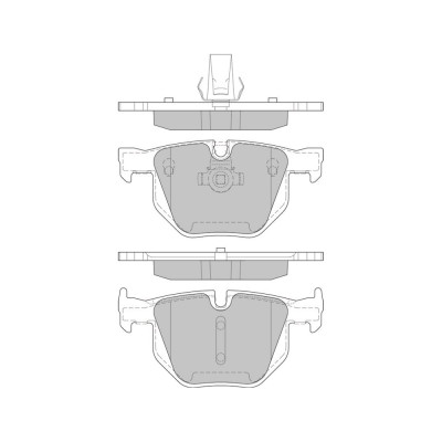 Дисковые тормозные колодки Avantech AV223 1740245