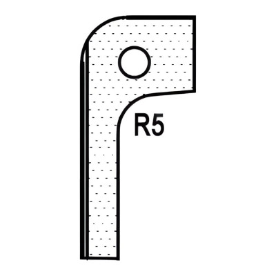 Радиусный нож для 1473222212 ROTIS T20306 744.T20306