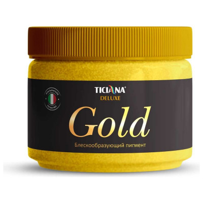 Блескообразующий пигмент Ticiana DeLuxe Gold 4300002808