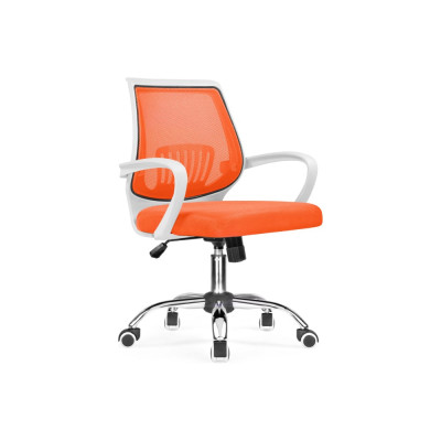 Компьютерное кресло Woodville Ergoplus orange / white 15373