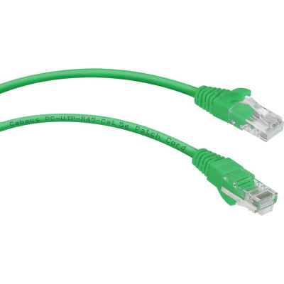 Неэкранированный патч-корд Cabeus PC-UTP-RJ45-Cat.5e-1.5m-GN