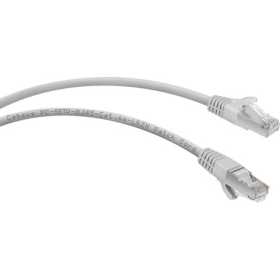 Экранированный патч-корд Cabeus PC-SSTP-RJ45-Cat.6a-5m-LSZH