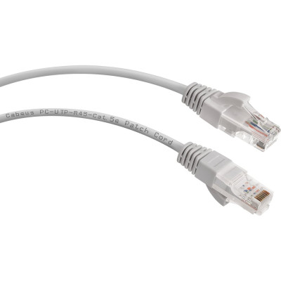 Неэкранированный патч-корд Cabeus PC-UTP-RJ45-Cat.5e-0.3m