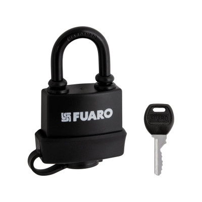 Английский замок навесной Fuaro PL-WEATHER-3650 Black 3key (PL-3650) 42535