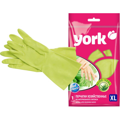 Резиновые перчатки YORK 92290