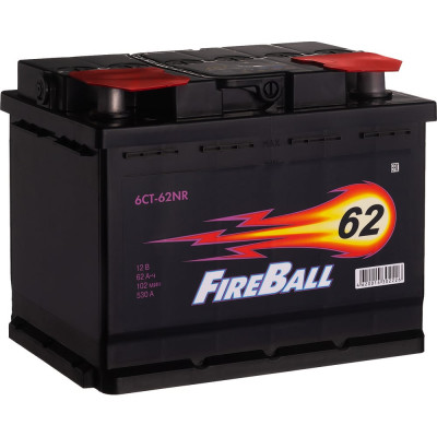 Аккумулятор FIRE BALL 6ст 62 NR 530 А CCA 562108020