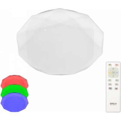 Светодиодная люстра Citilux Астрон RGB CL733680G